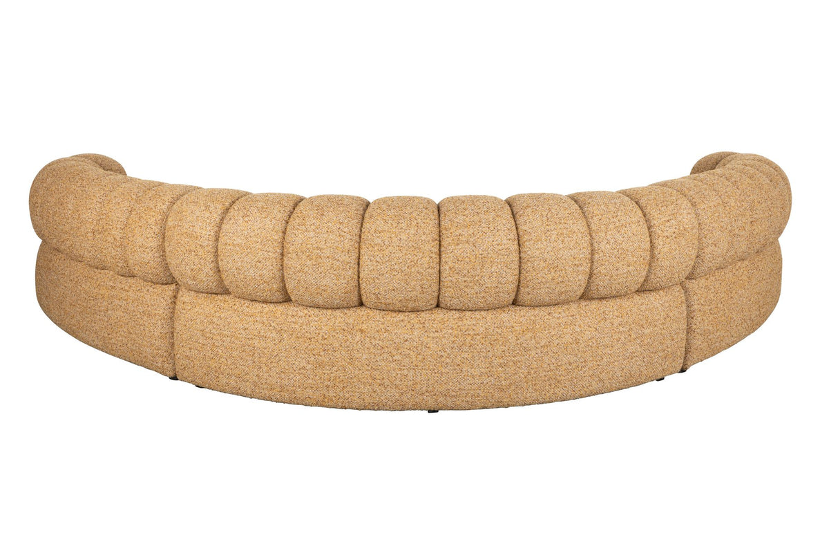 Sofa 7-osobowa DUVANE brązowy – ujęcie 3