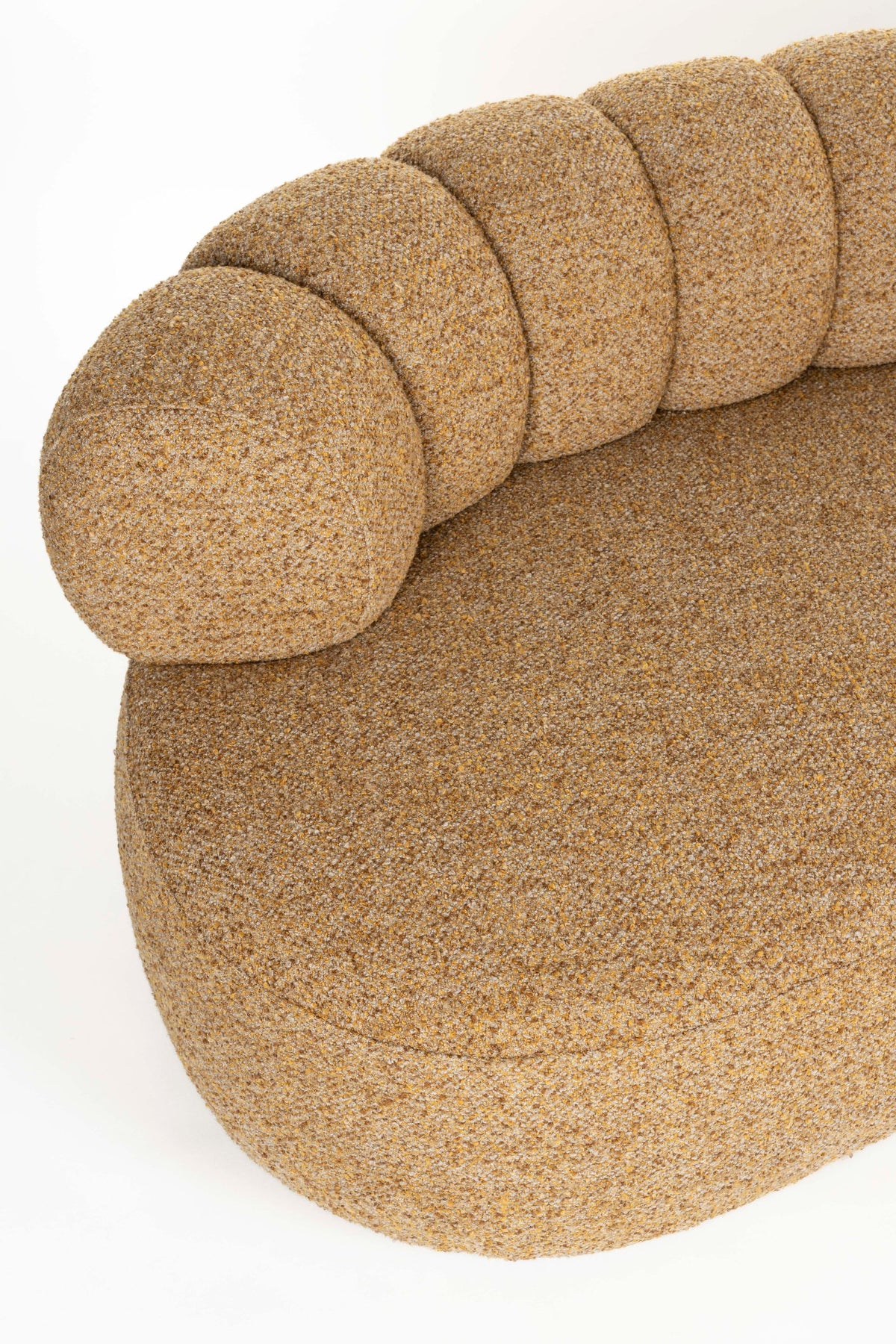 Sofa 7-osobowa DUVANE brązowy – ujęcie 6