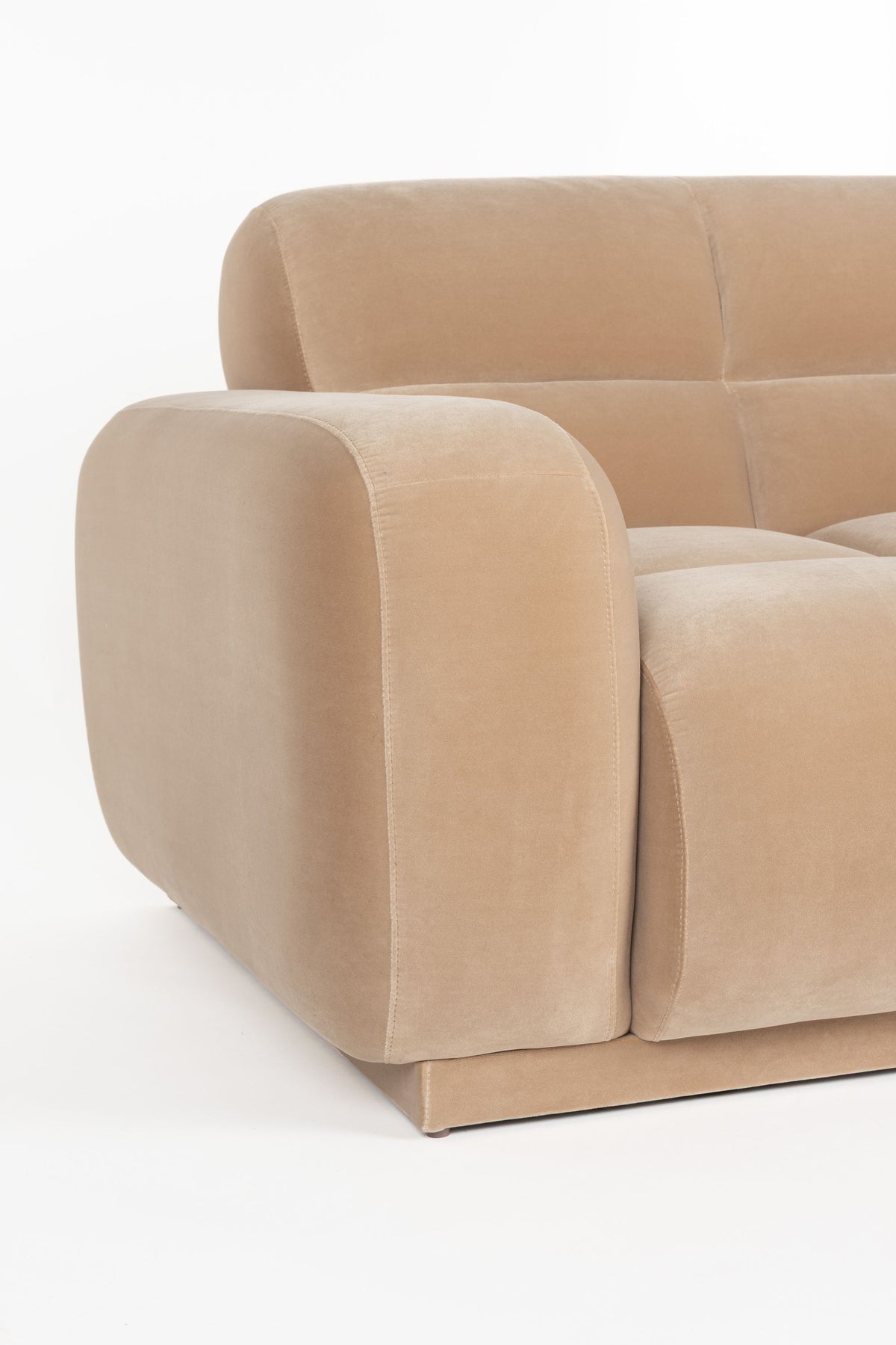 Sofa z szezlongiem HAZEL beżowy prawostronny – ujęcie 6
