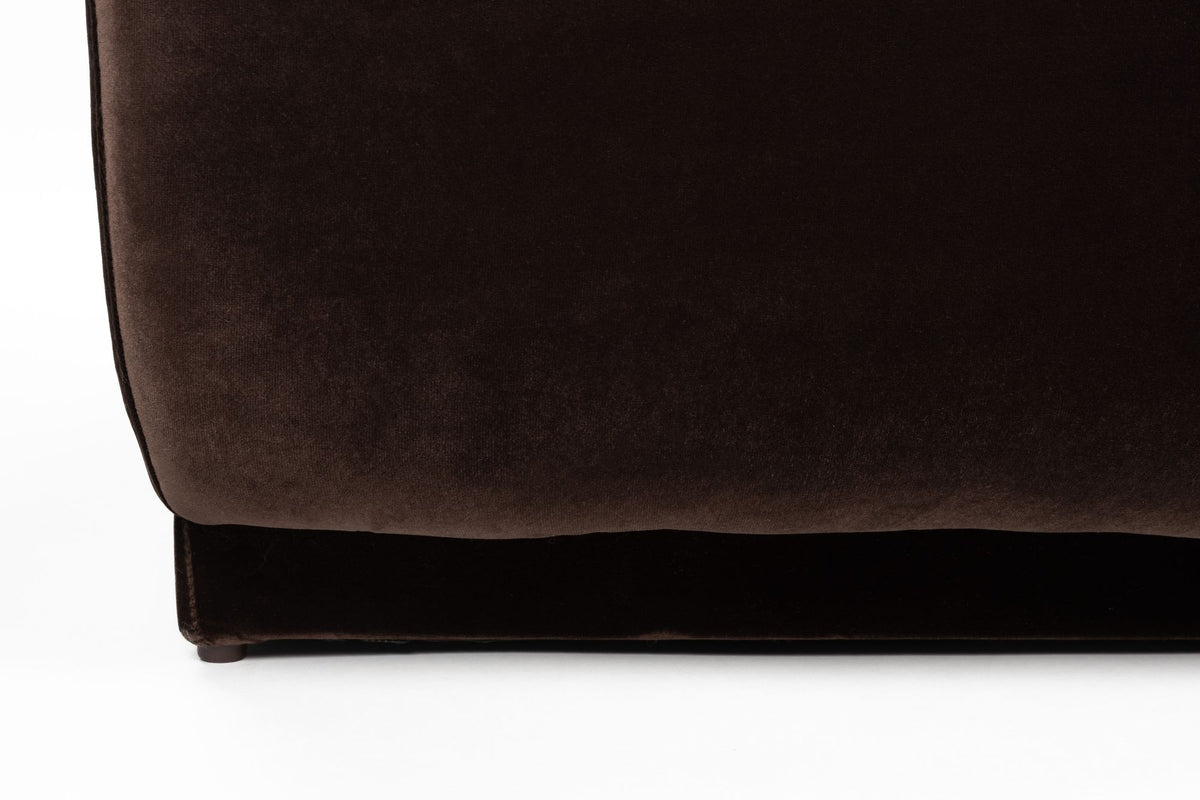 Sofa 4,5-osobowa HAZEL brązowy – ujęcie 6