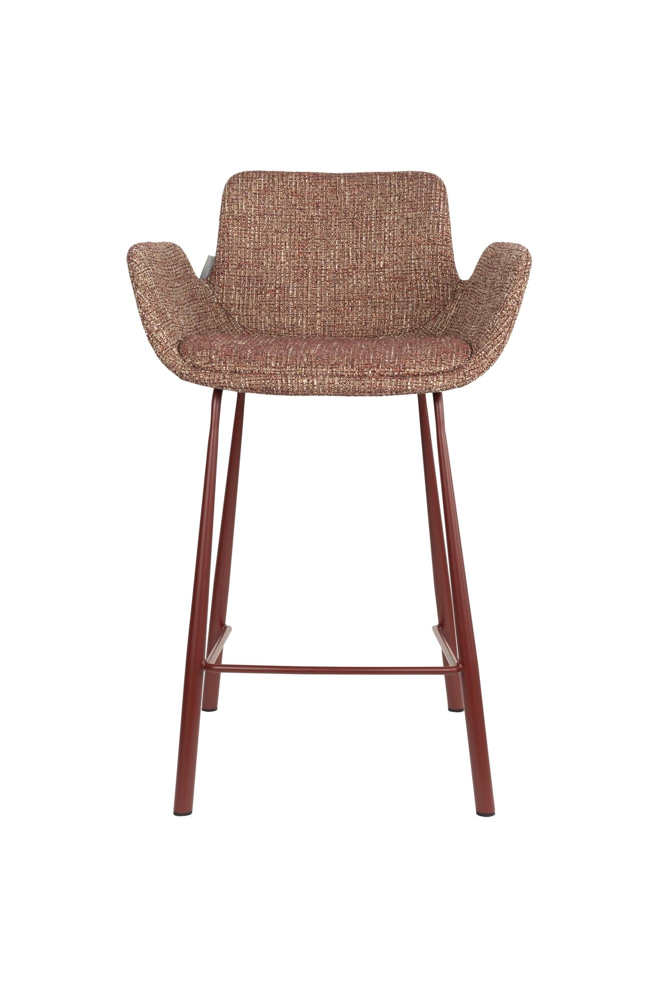 BRIT Bar Stool in Brick Blend