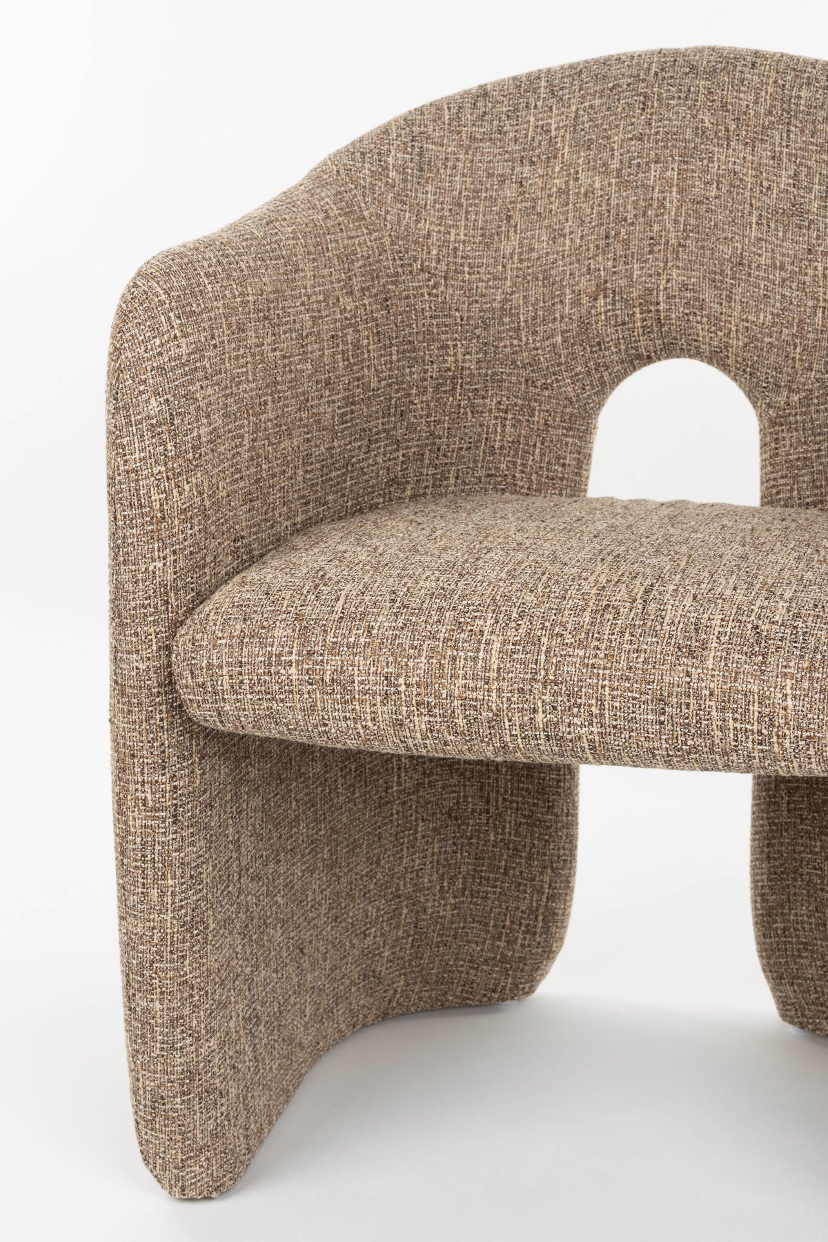 CONTOUR Chair light brown mélange