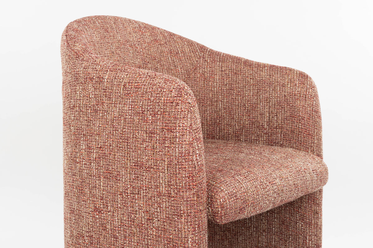 CONTOUR Chair red mélange