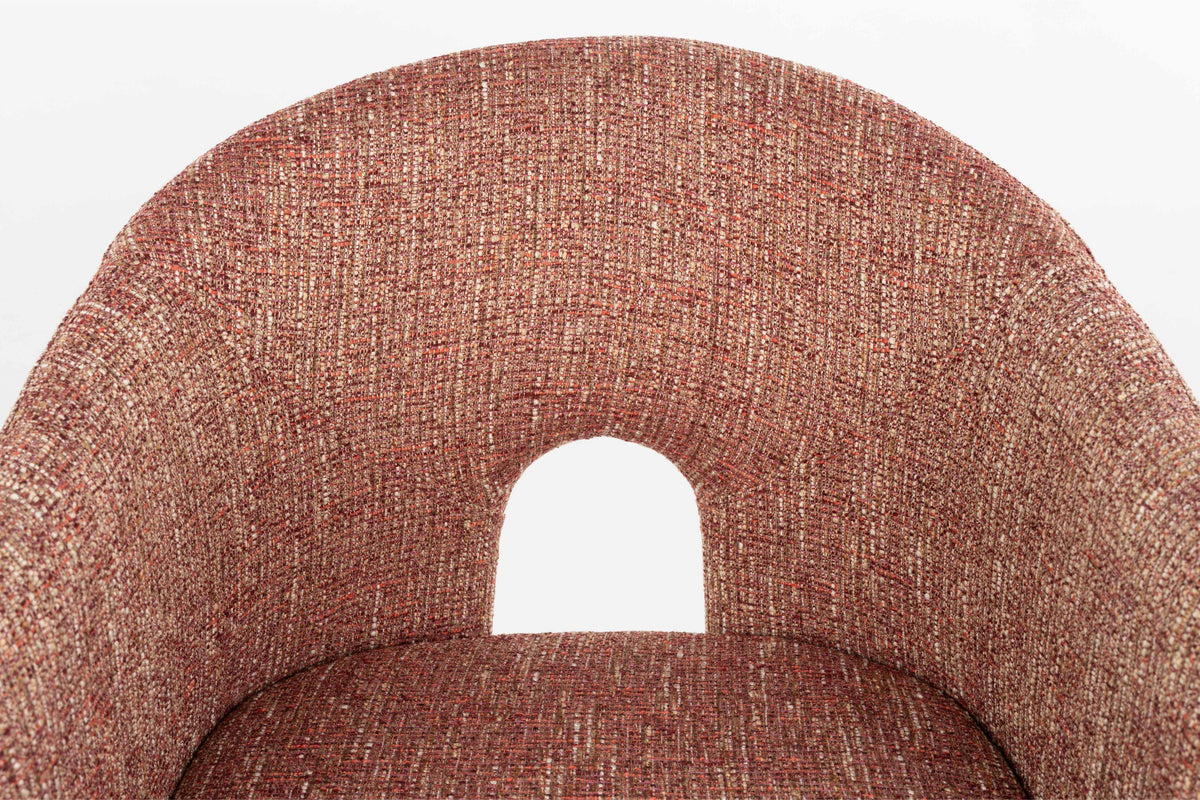 CONTOUR Chair red mélange