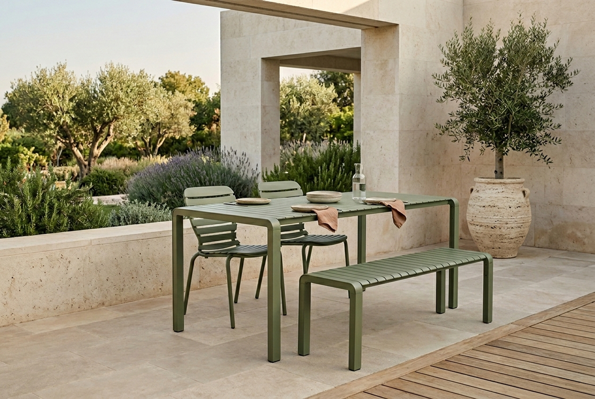 VONDEL Red Garden Set