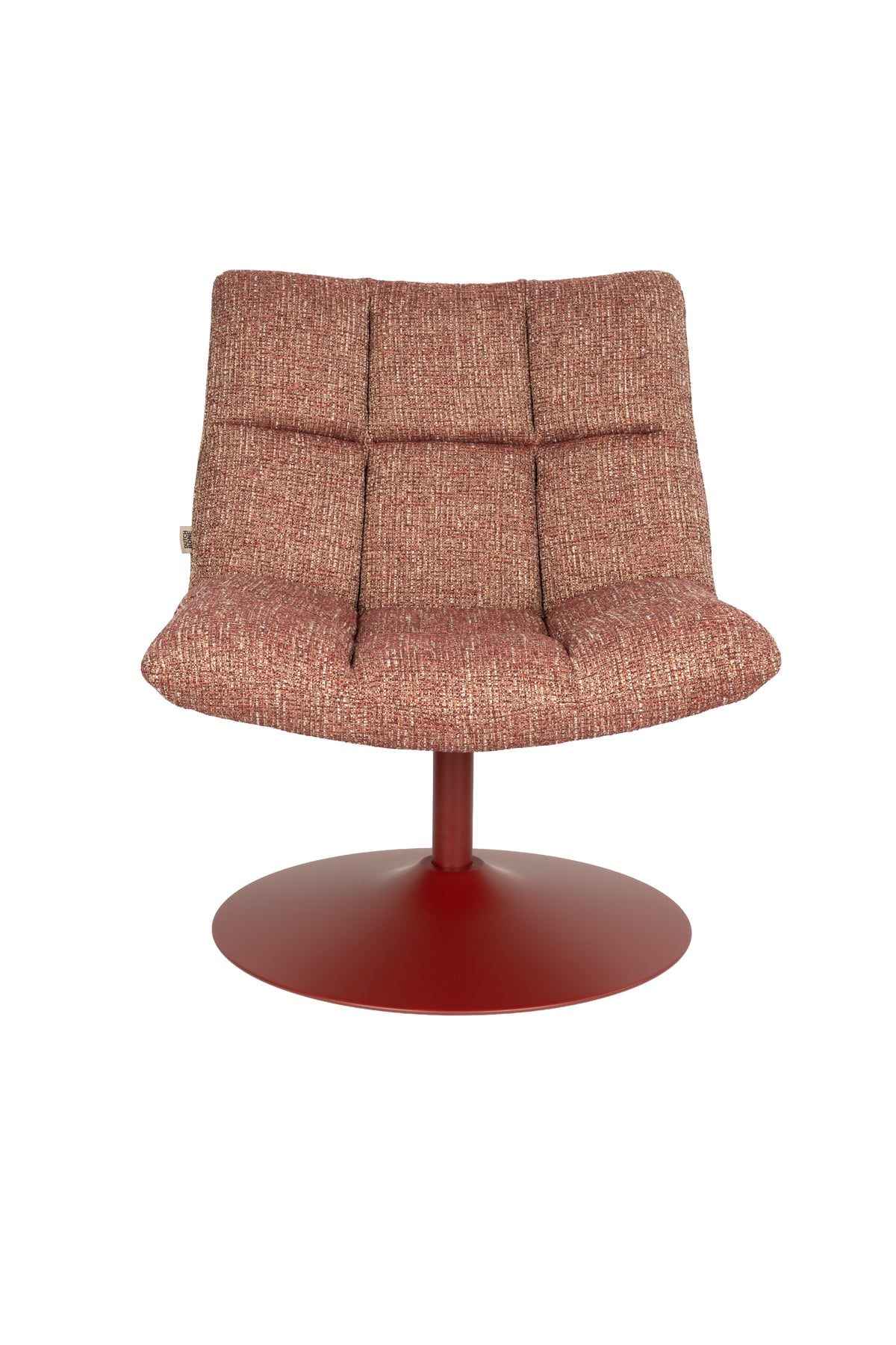 Red Melange Lounge Chair