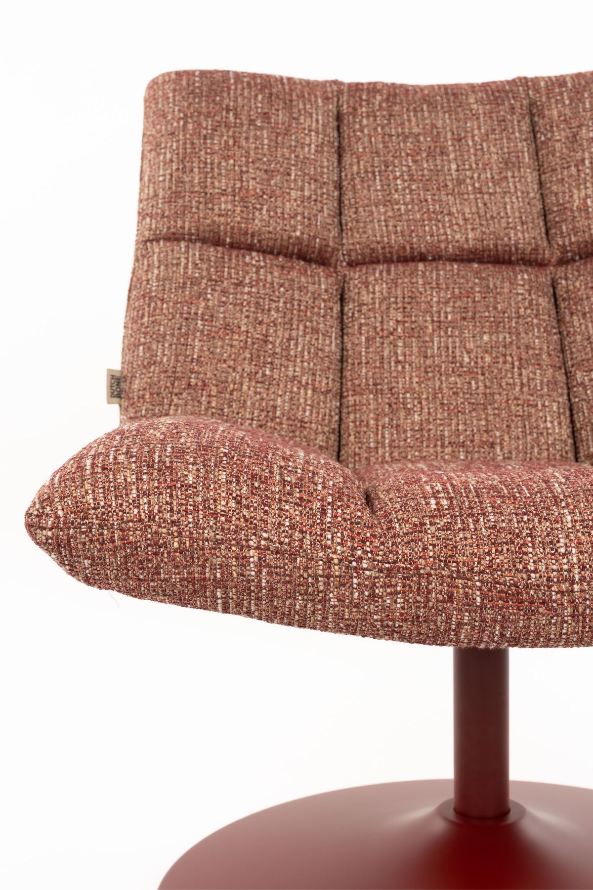 Red Melange Lounge Chair
