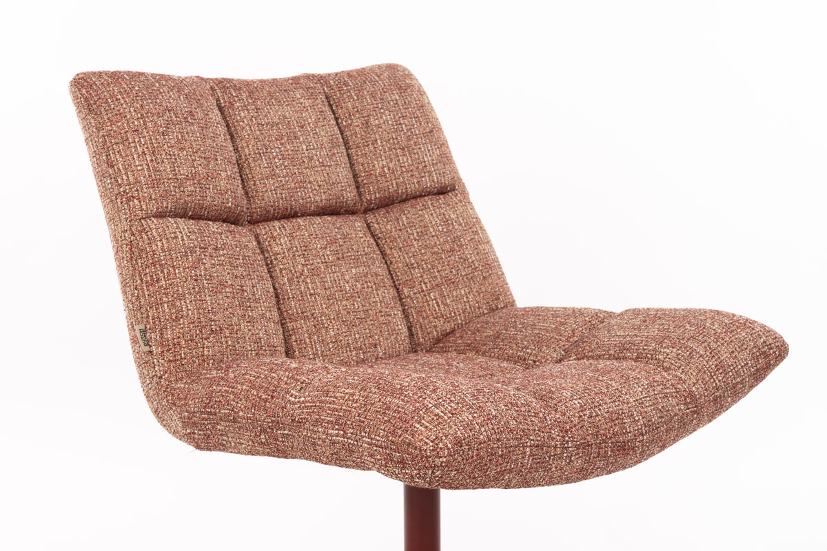 Red Melange Lounge Chair