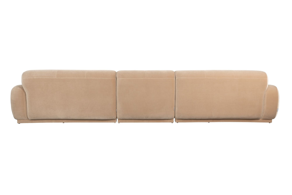 Sofa 6-osobowa HAZEL beżowy – ujęcie 7