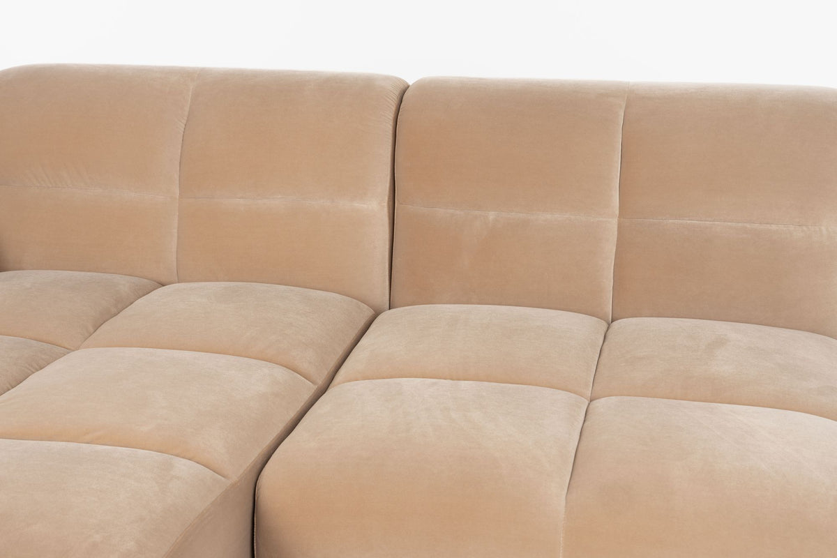 Sofa 6-osobowa HAZEL beżowy lewostronny – ujęcie 7
