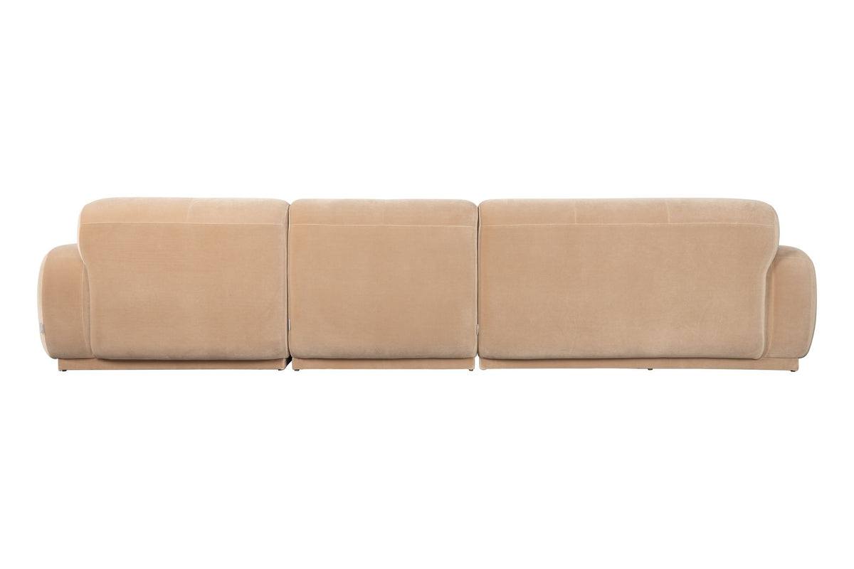 Sofa 6-osobowa HAZEL beżowy prawostronny – ujęcie 3