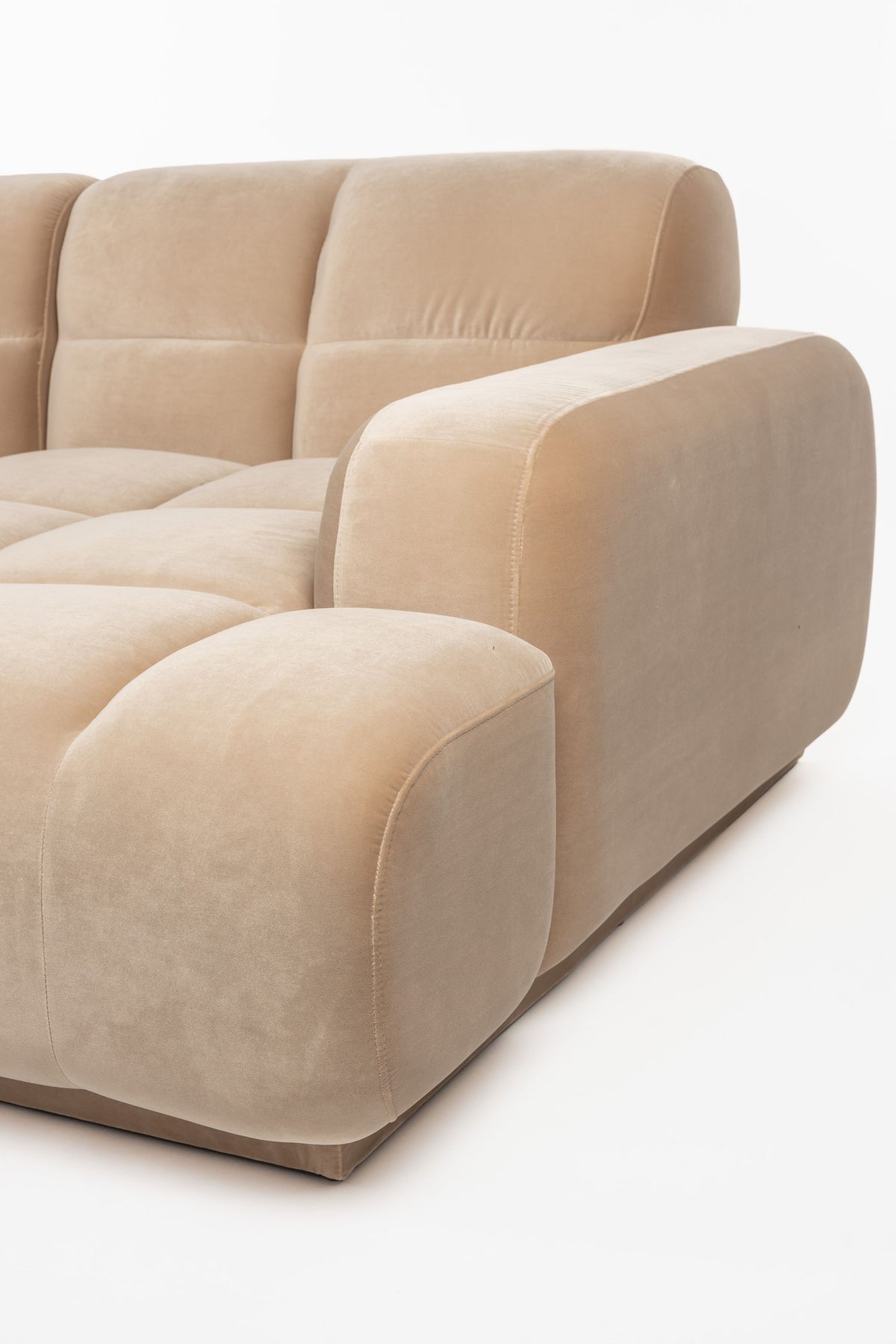 Sofa 6-osobowa HAZEL beżowy prawostronny – ujęcie 7