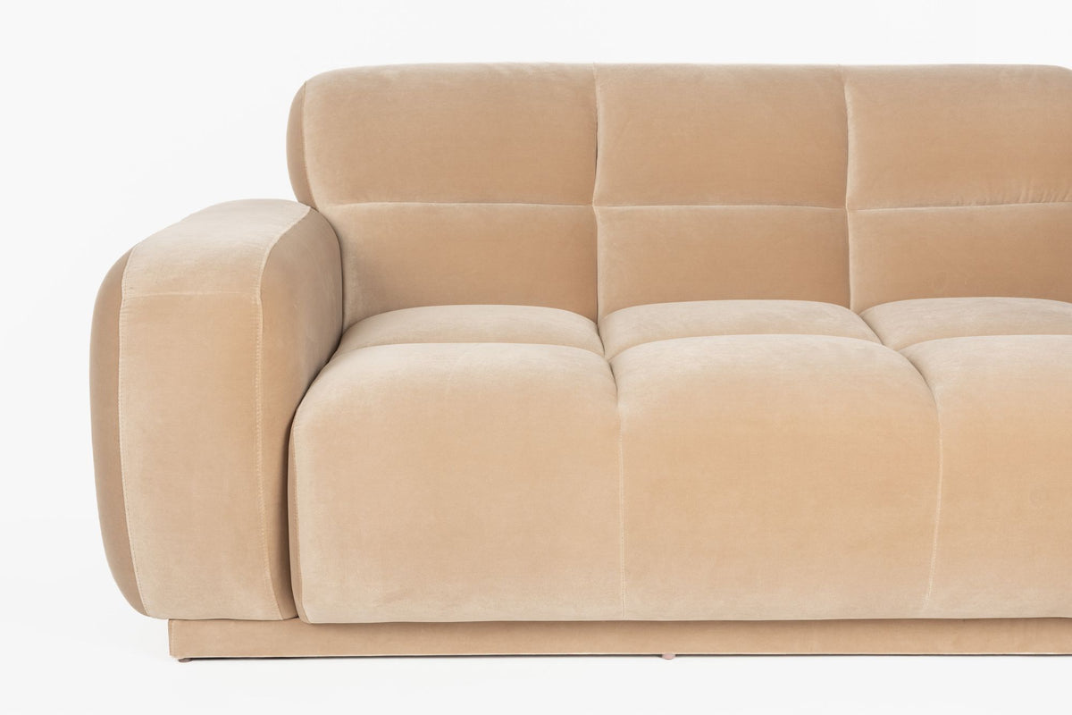 Sofa 6-osobowa HAZEL beżowy prawostronny – ujęcie 5