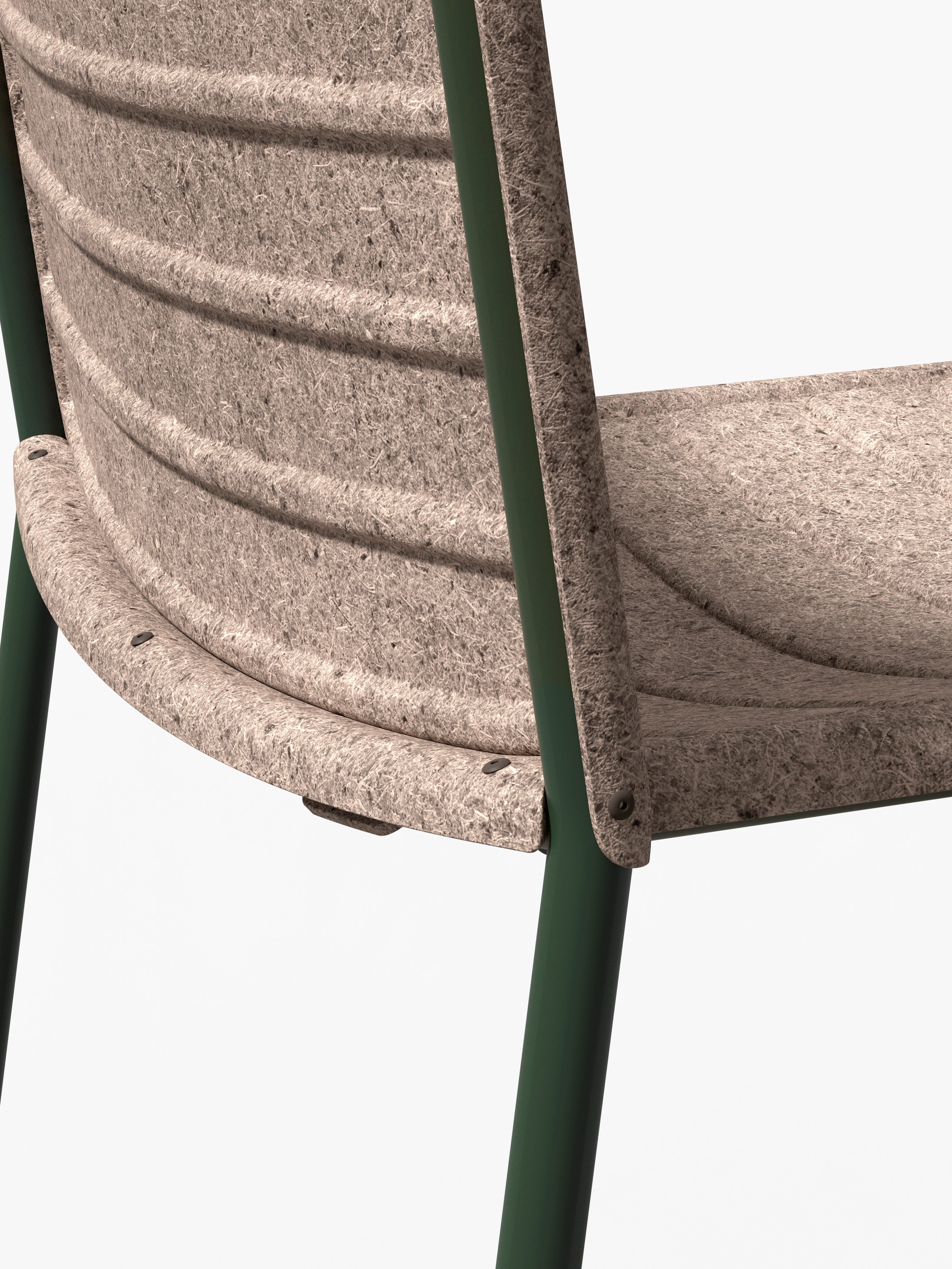 Stuhl FLAX STACKER braun