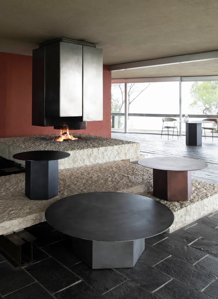 EPIC coffee table brown steel