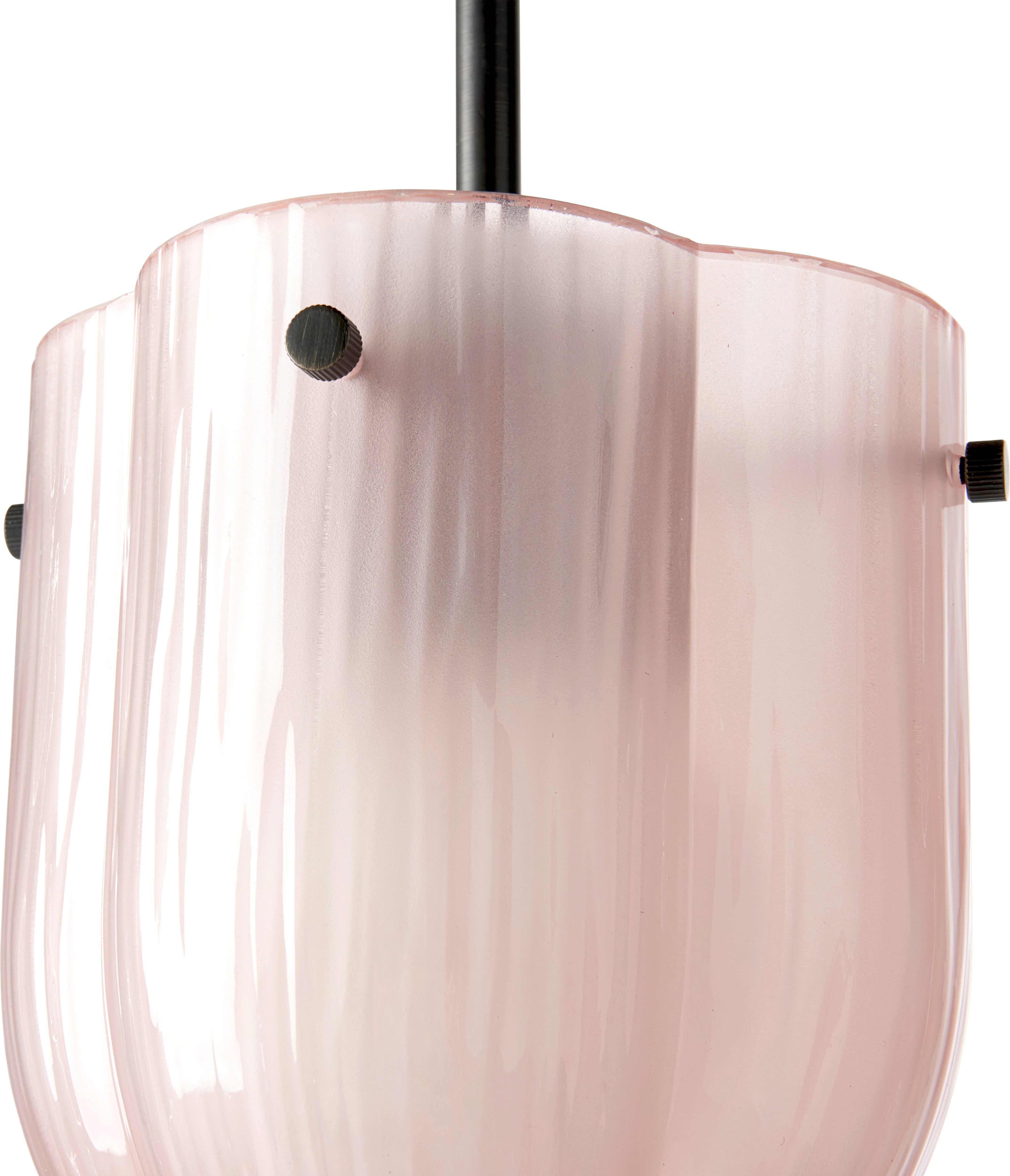 SEINE pendant lamp pink glass