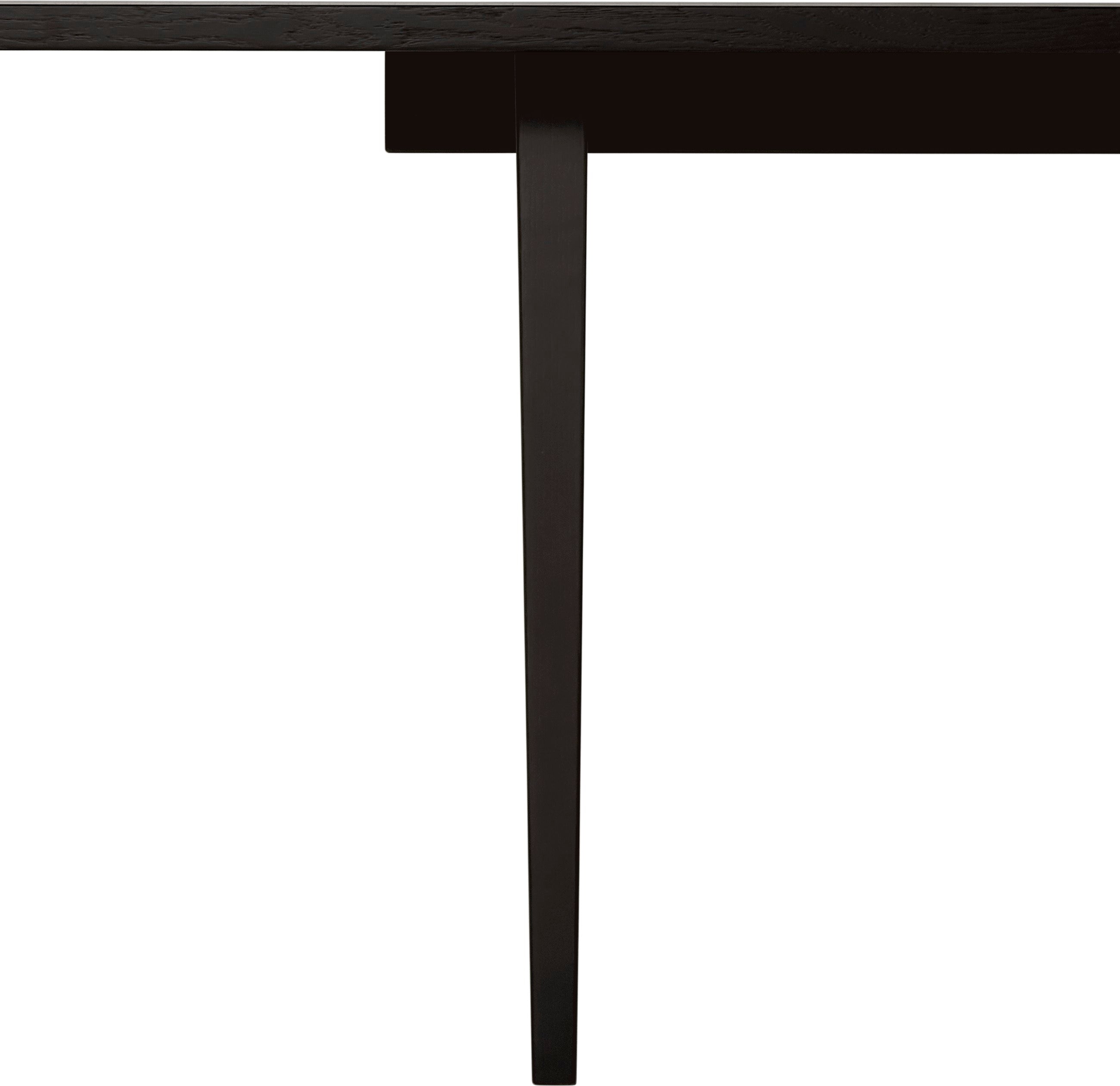 Tisch PRIVATE schwarz Eschenfurnier