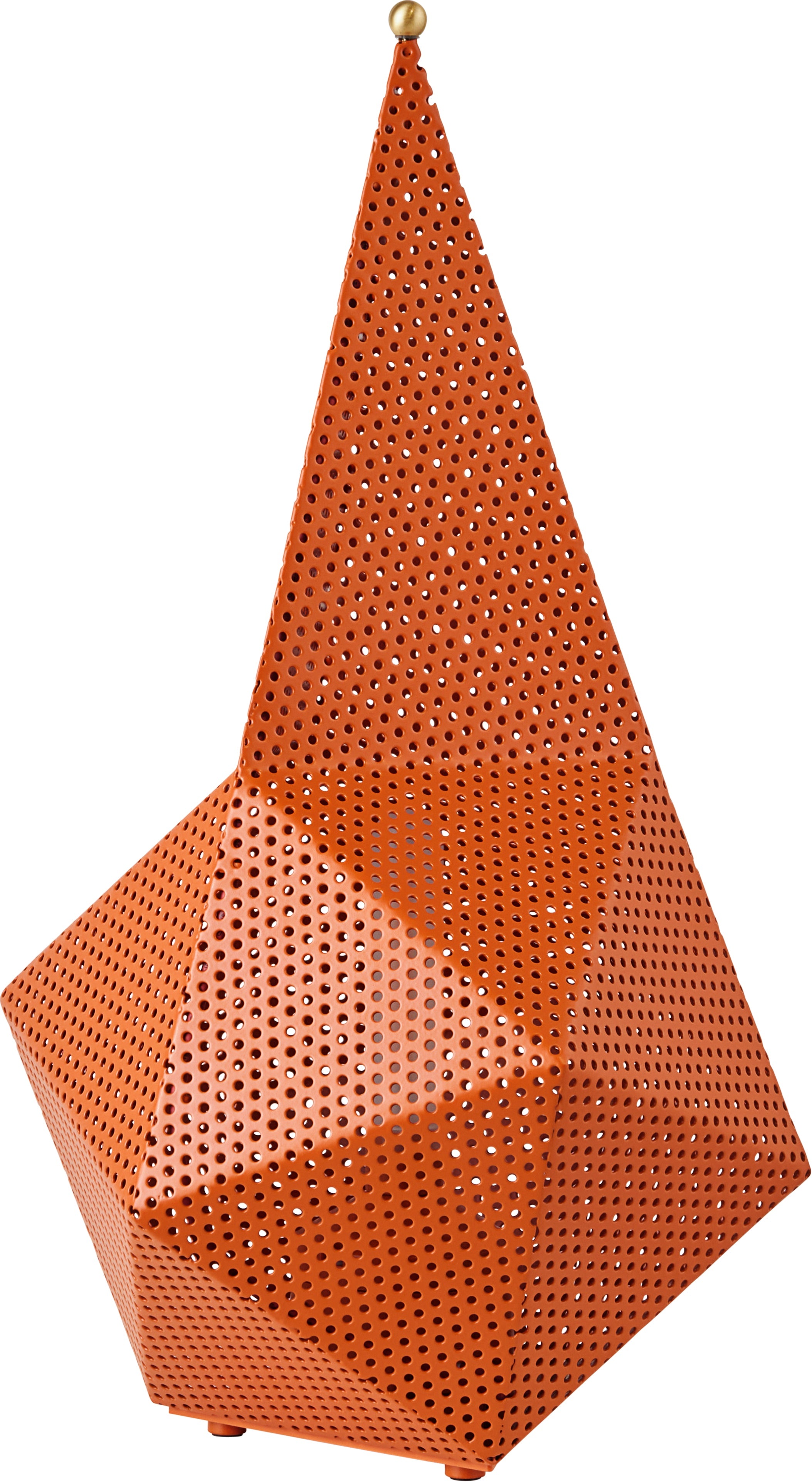 Tragbare Lampe BAGDAD orange