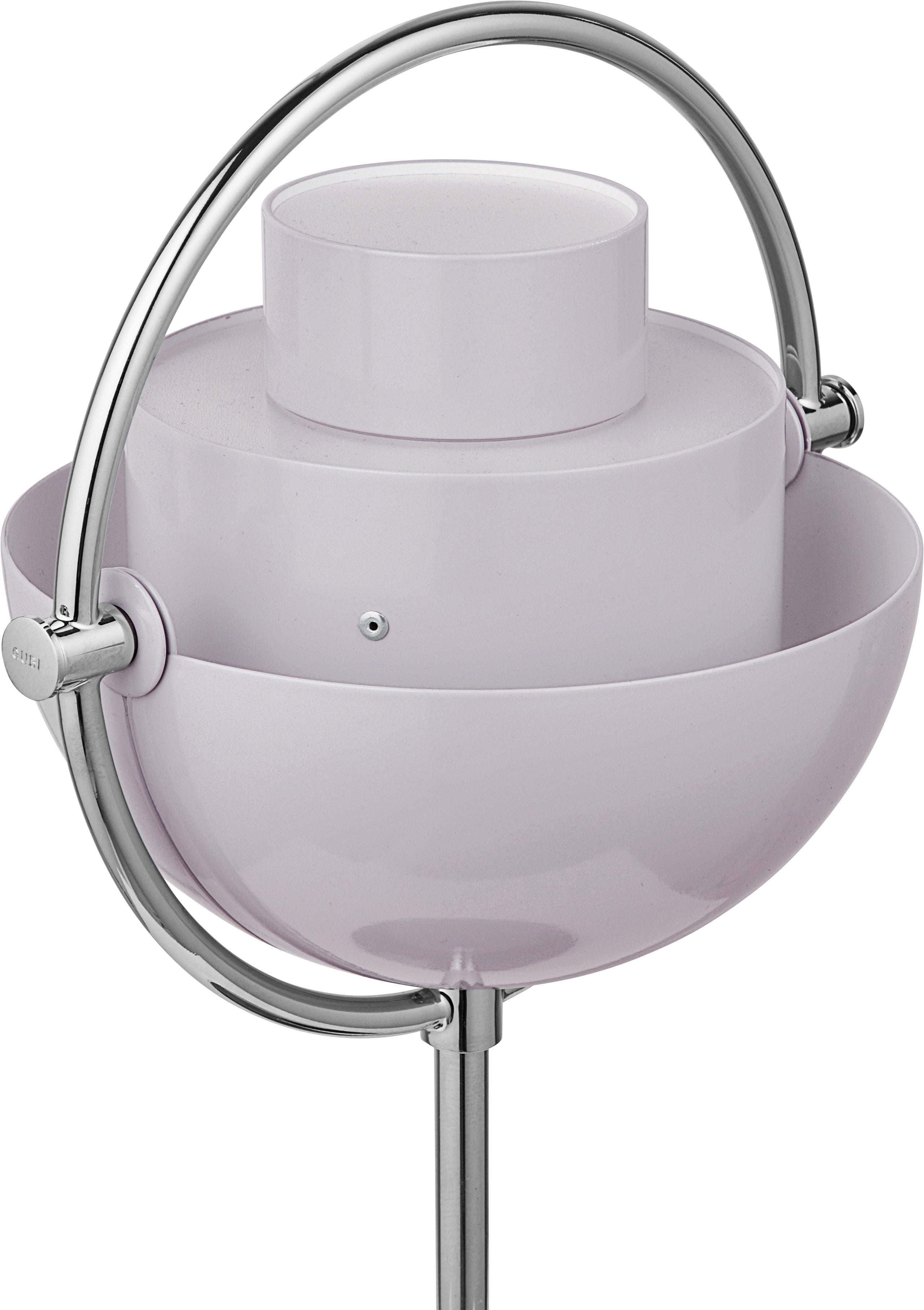 Tragbare Lampe MULTI-LITE lila mit Chromfuß