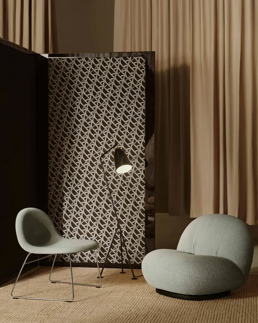 Upholstered GUBI 3D Armchair