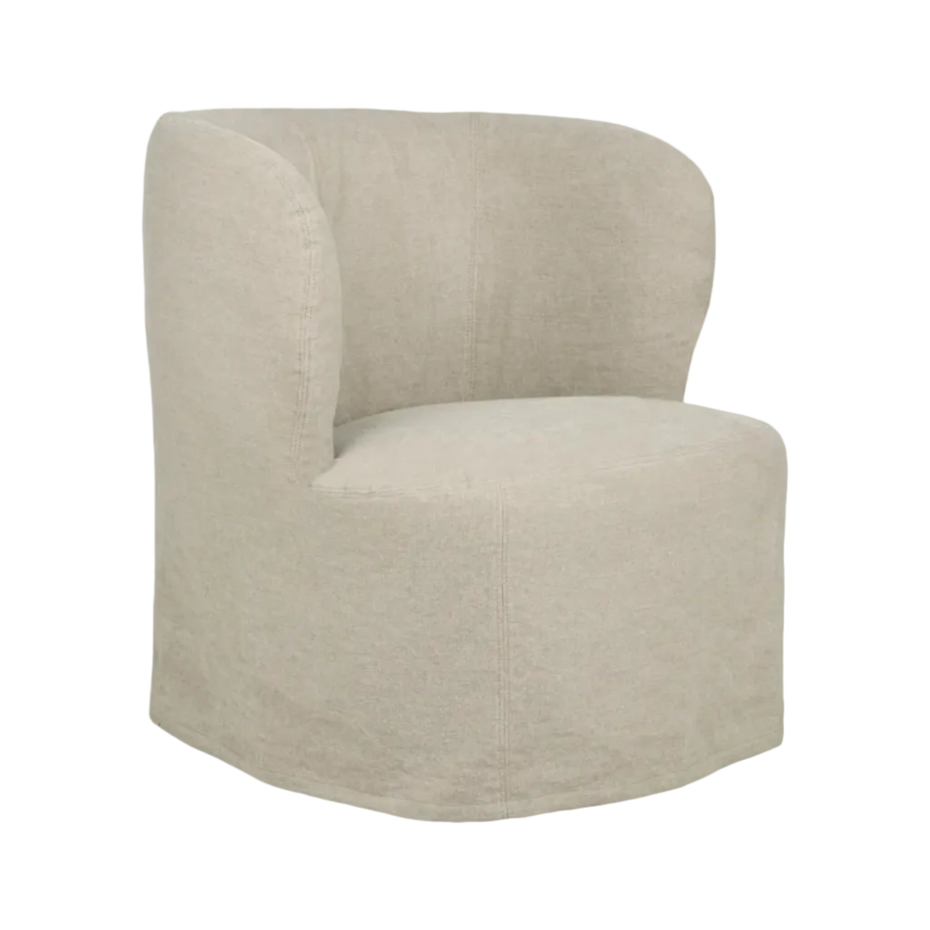 Upholstered STAY armchair