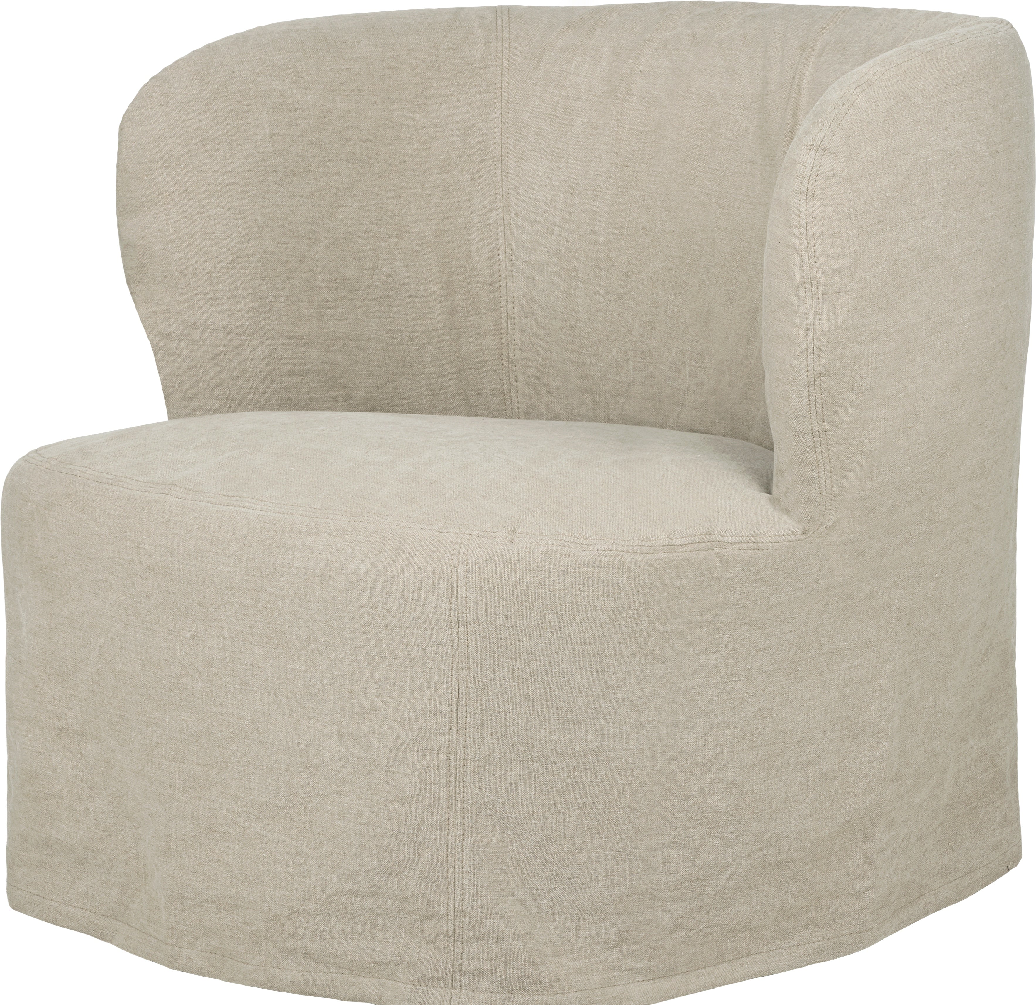 Upholstered STAY armchair
