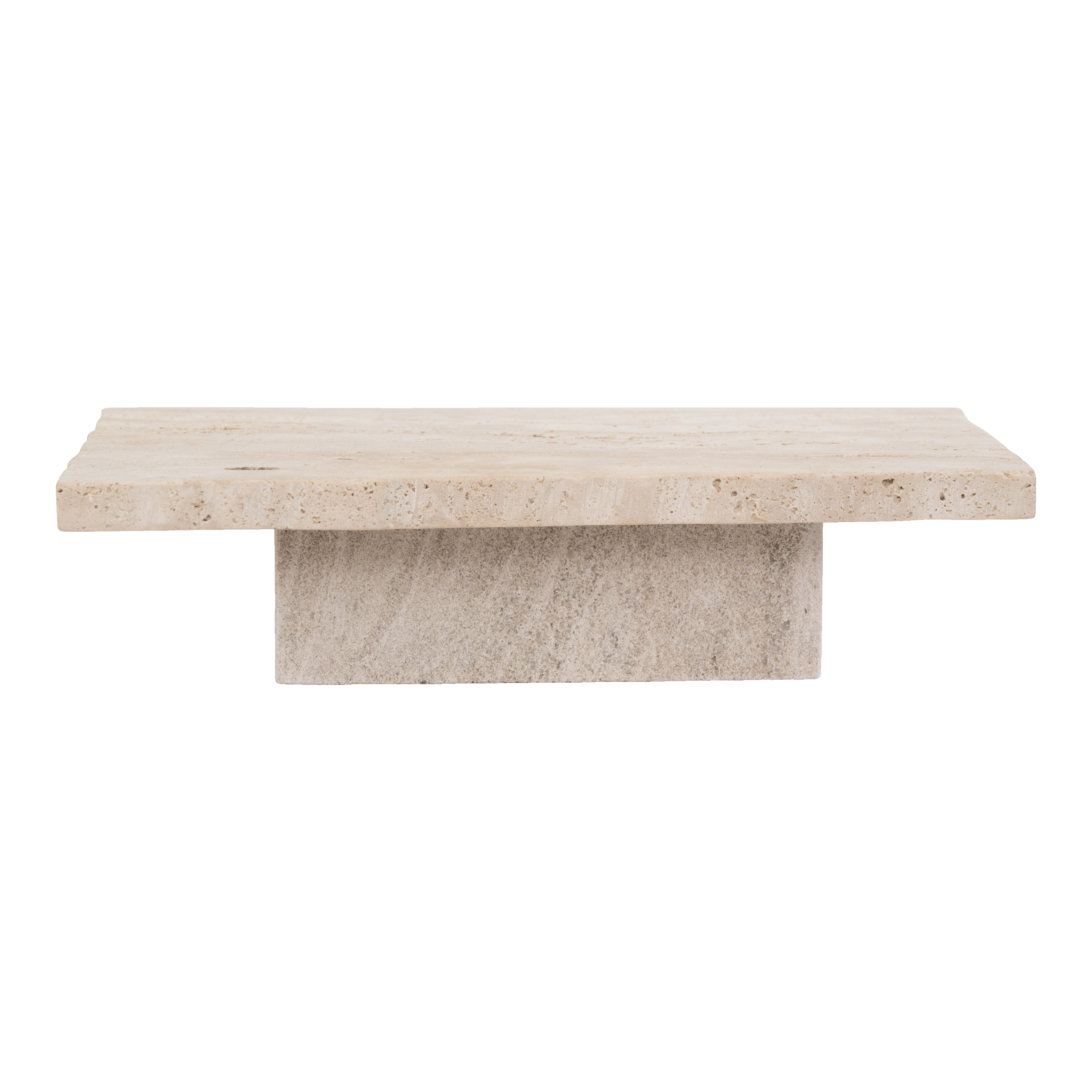 TRAVERTINO table on legs in travertine