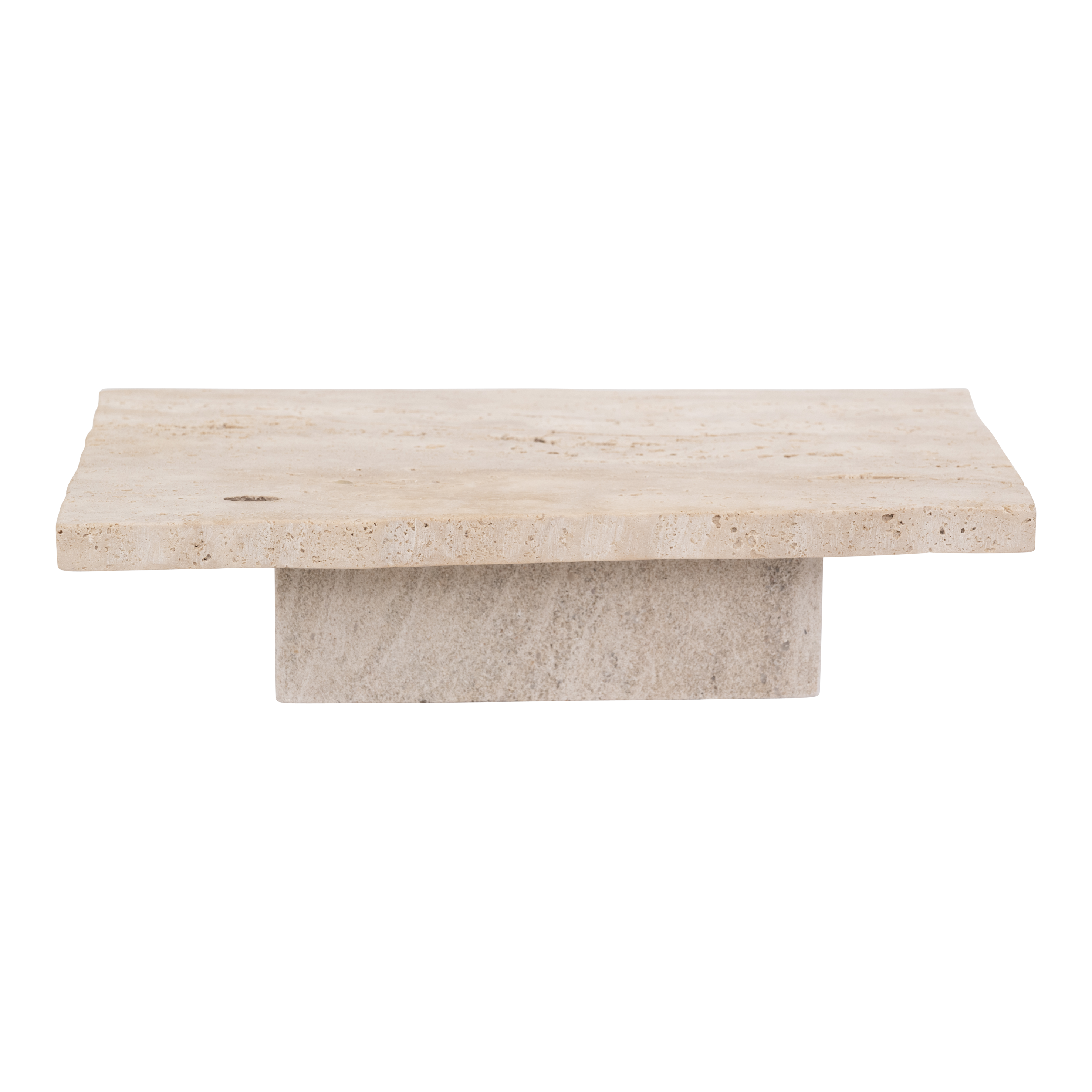 TRAVERTINO table on legs in travertine