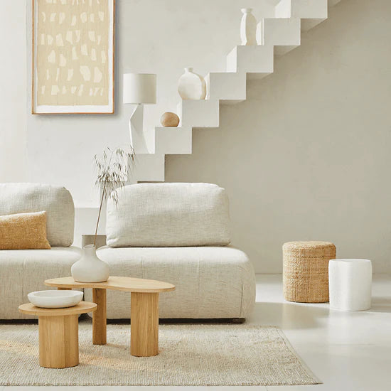 TITOS Jute-Pouf