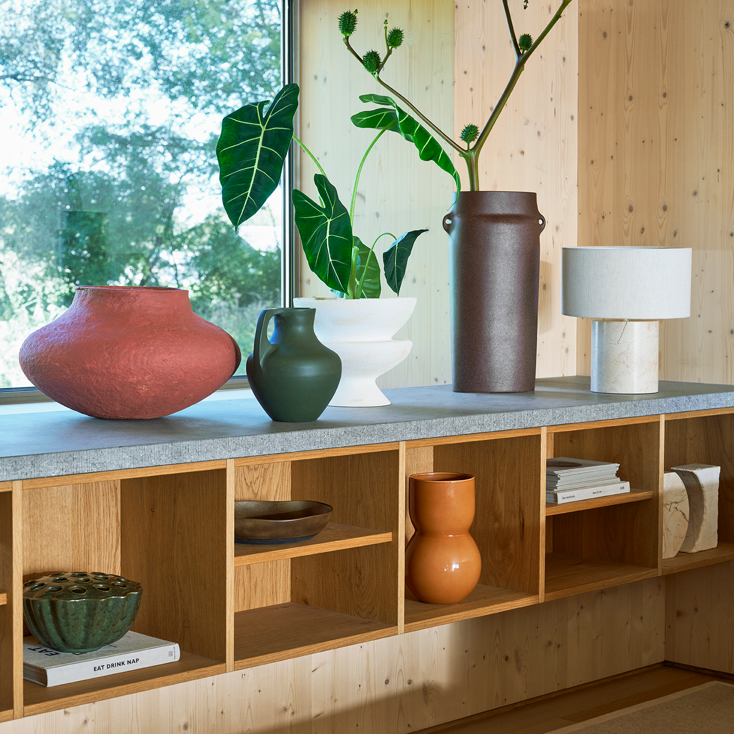 Ceramic Vase NEA Green