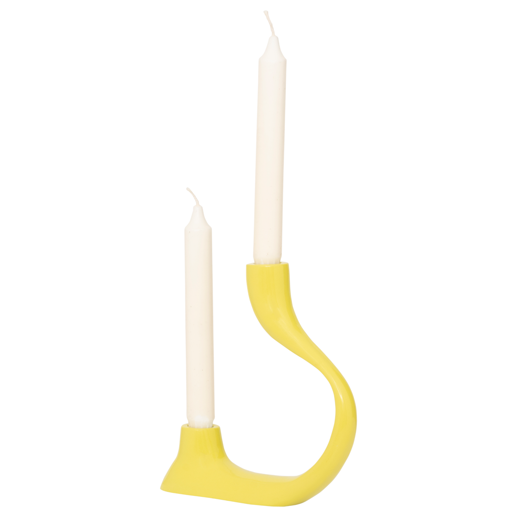 Kerzenhalter AILA limettengrün