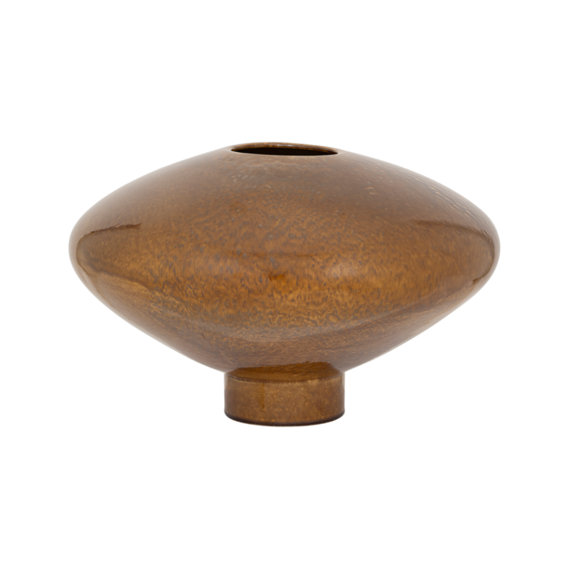 NALA Brown Ceramic Vase