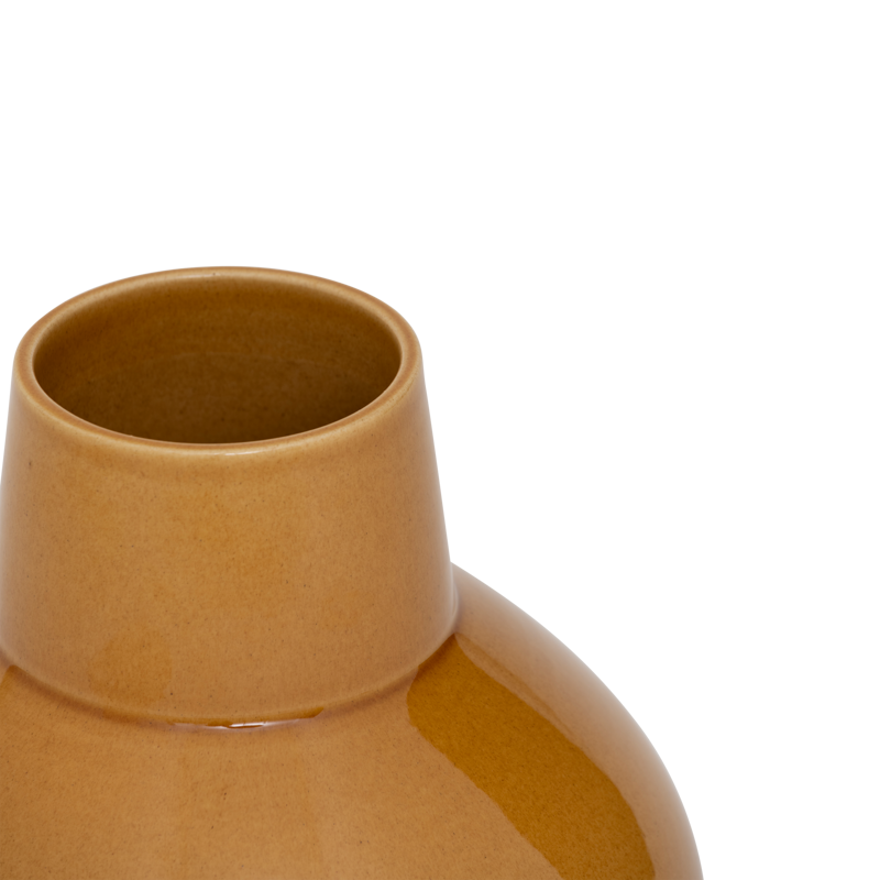 CODY Orange Ceramic Vase