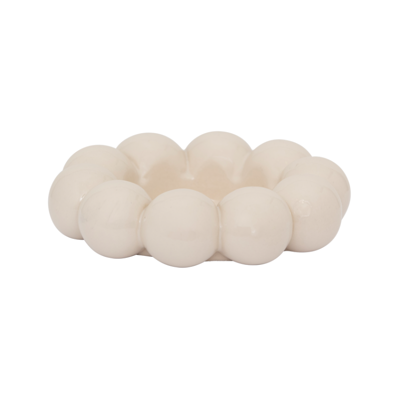 TALON Candle Holder Broken White