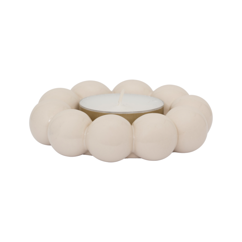 TALON Candle Holder Broken White