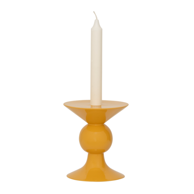 GOBA Yellow Candle Holder