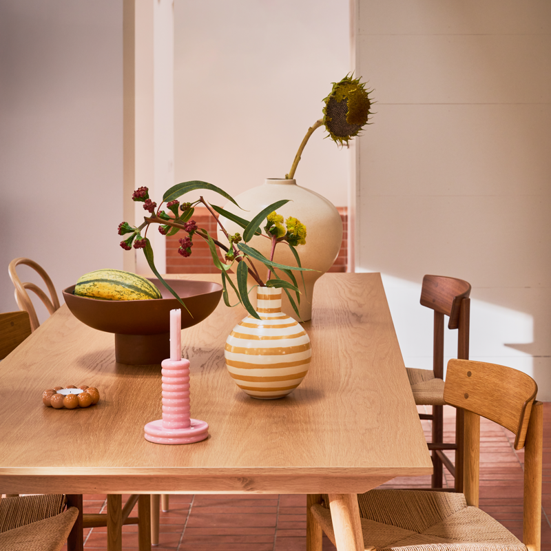 KABELO Pink Candle Holder