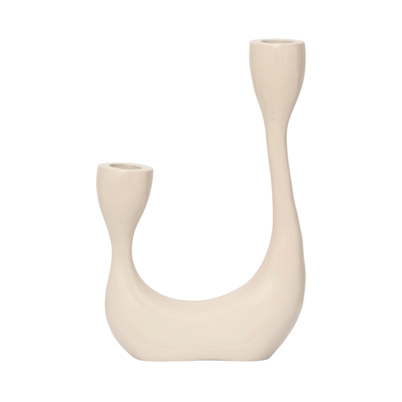 Palesa Cream Candle Holder