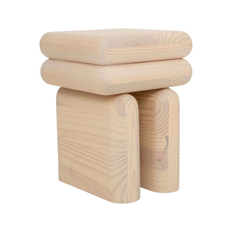 MONO Side Table Pine Wood