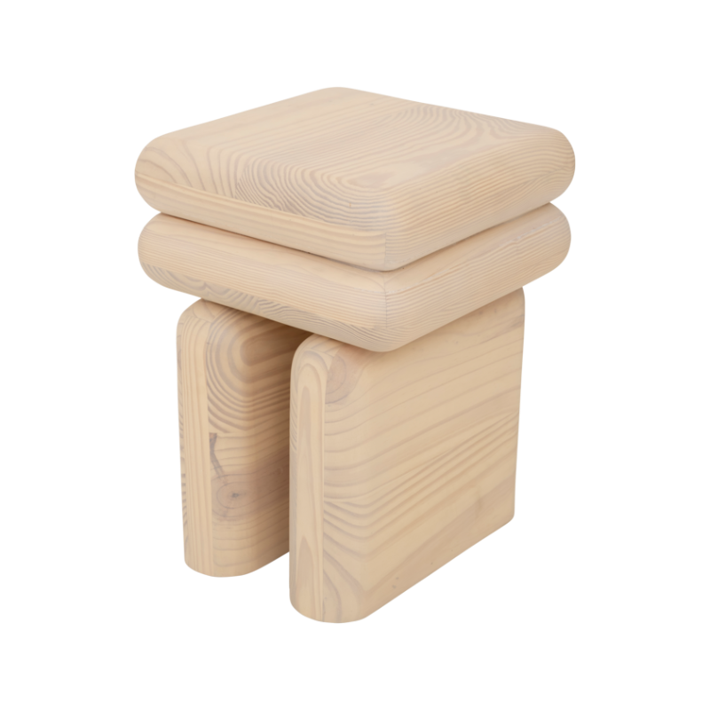 MONO Side Table Pine Wood