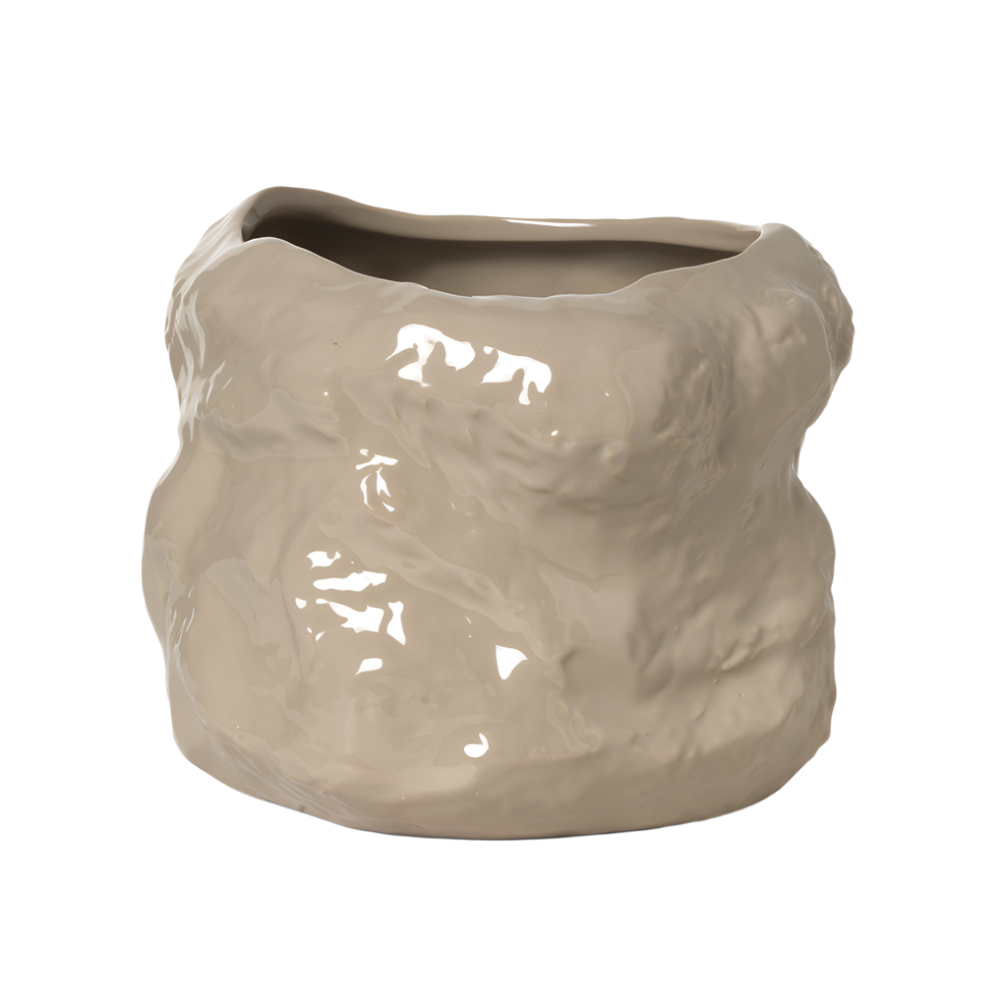 TUCK Blumentopf beige