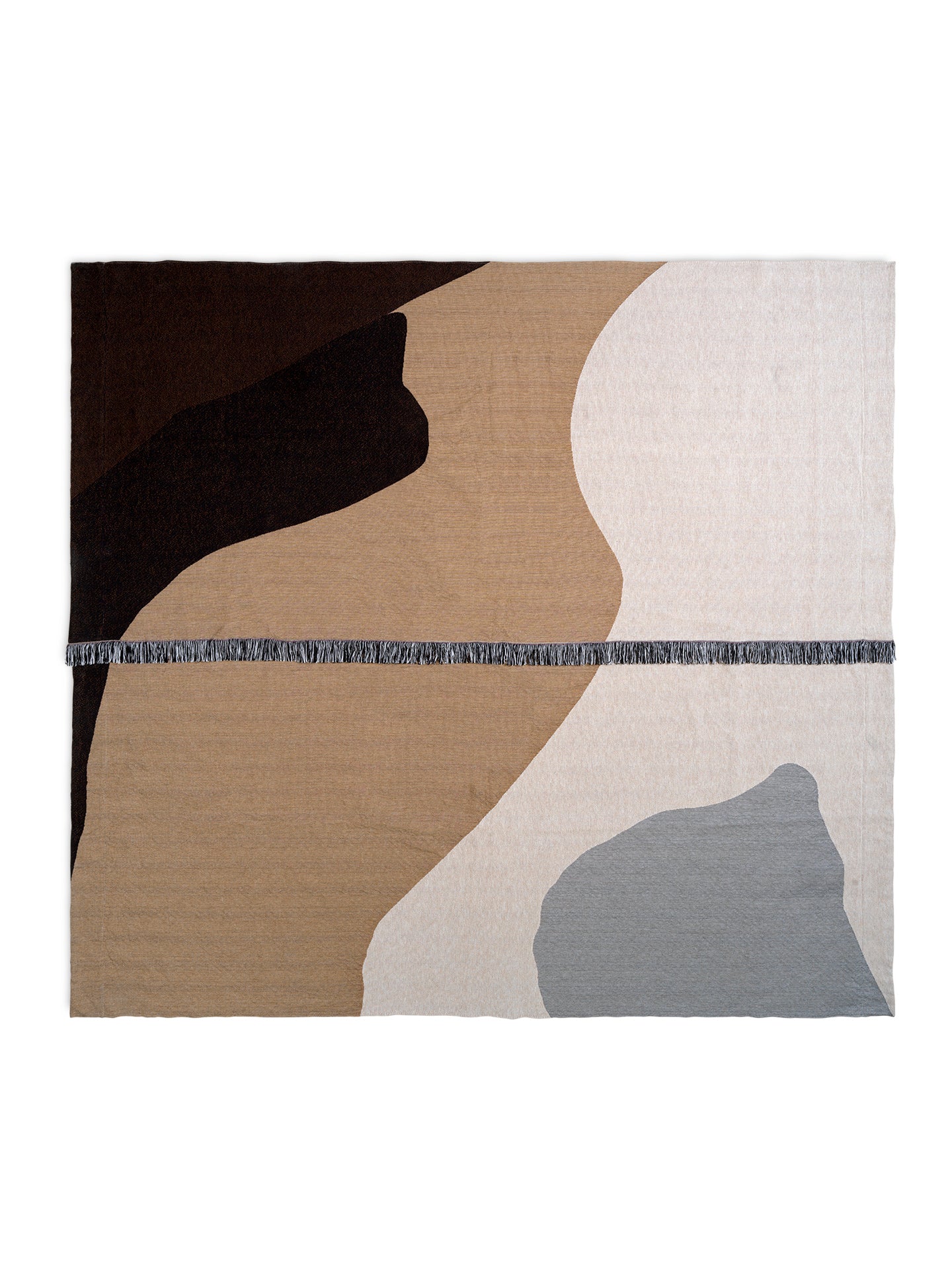 Narzuta VISTA braun mit beige