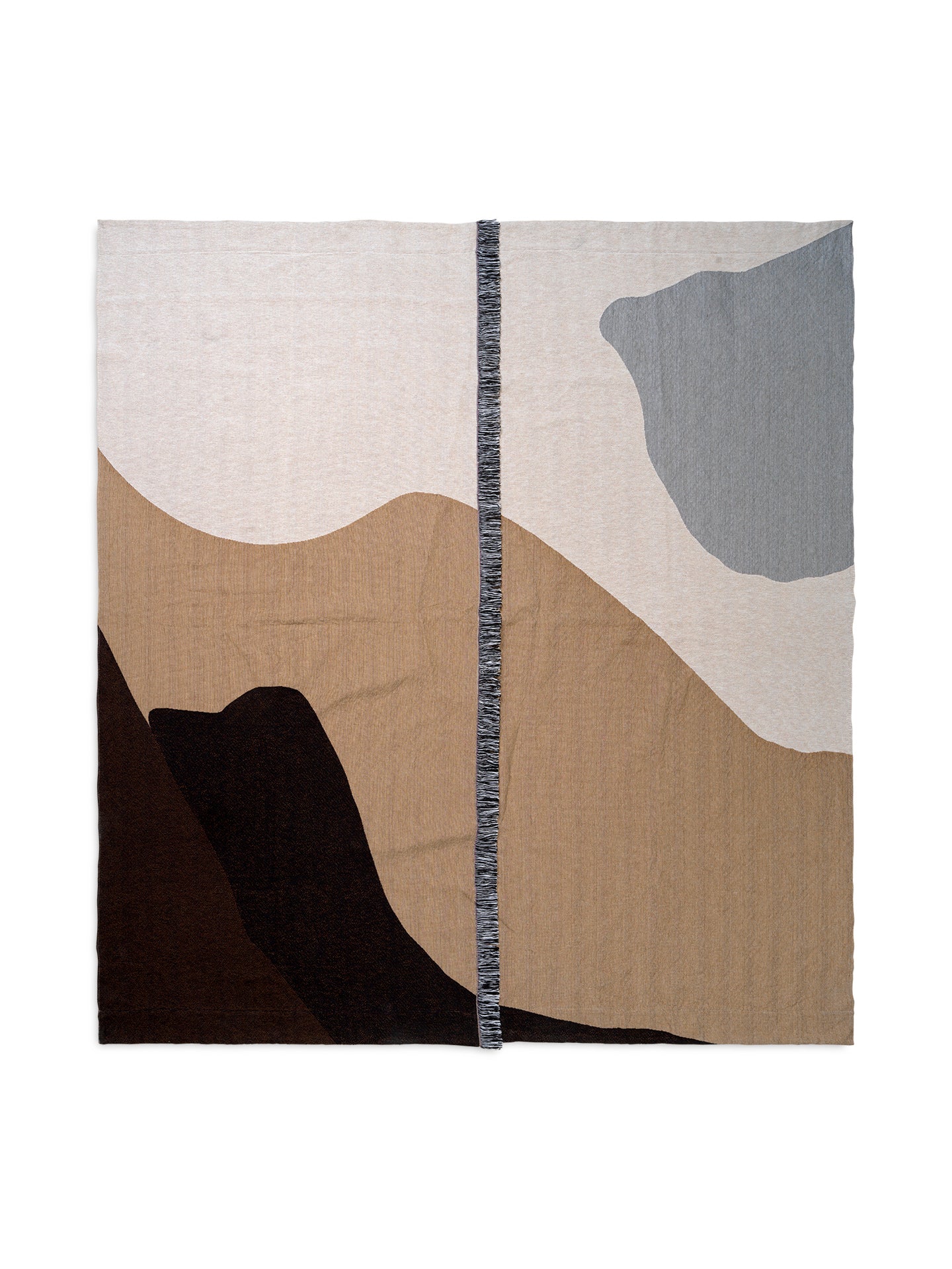 Narzuta VISTA braun mit beige