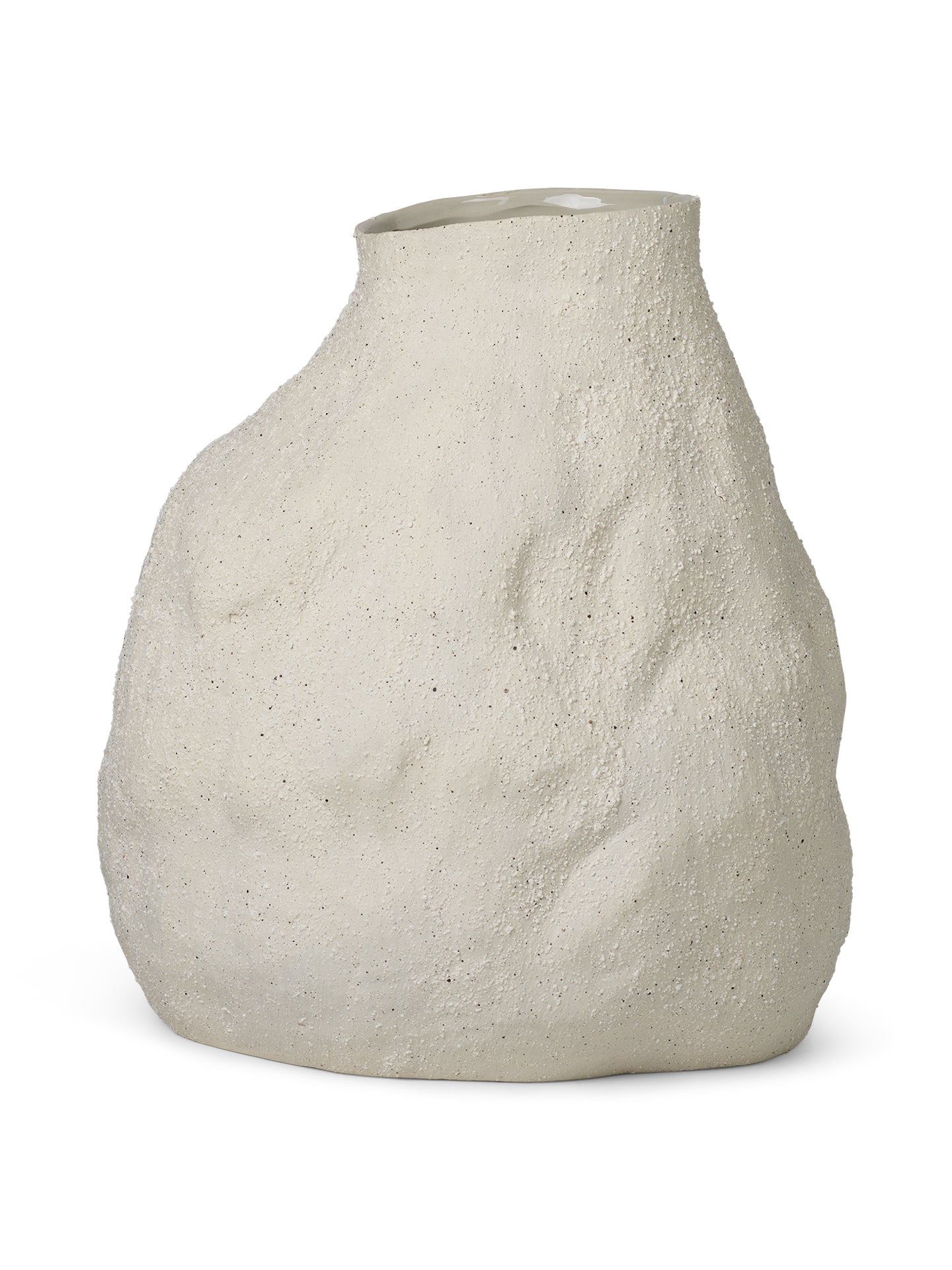 VULCA Vase cremeweiß