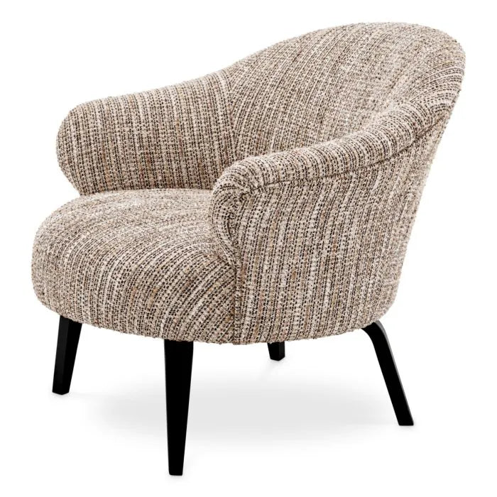 Metretti armchair beige melange