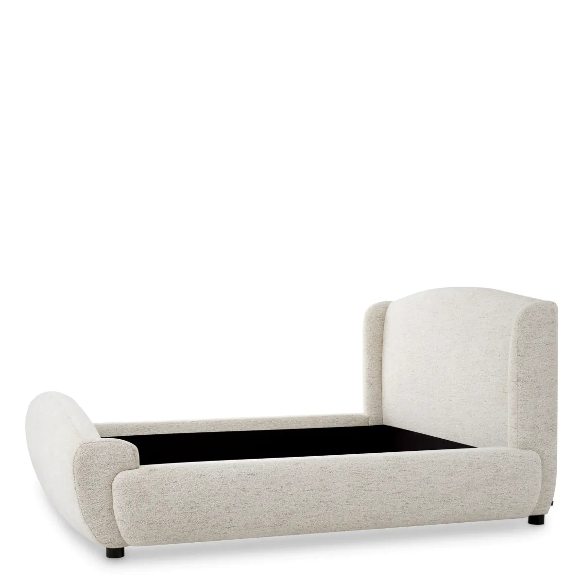 Polsterbett Mellory White Melange