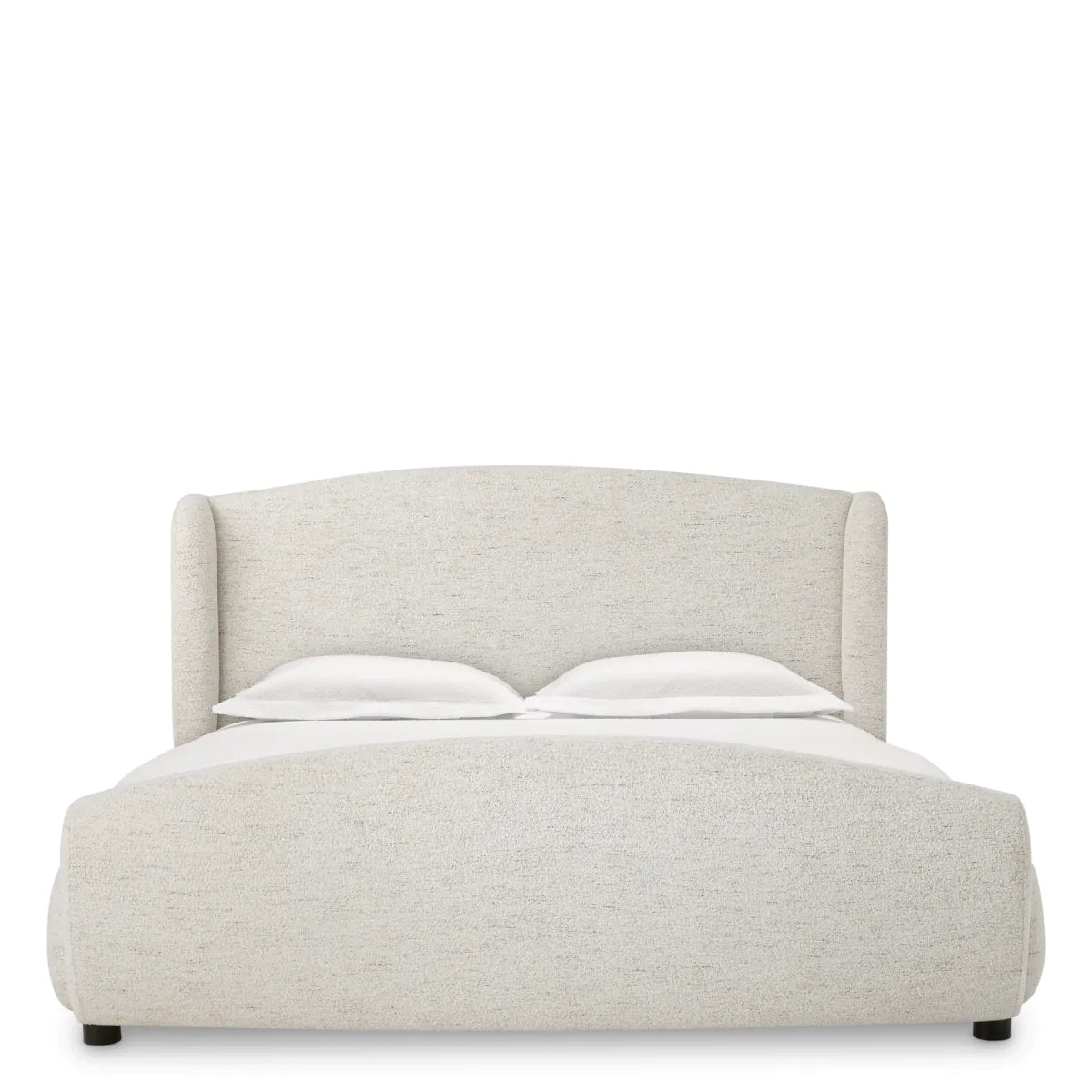 Polsterbett Mellory White Melange