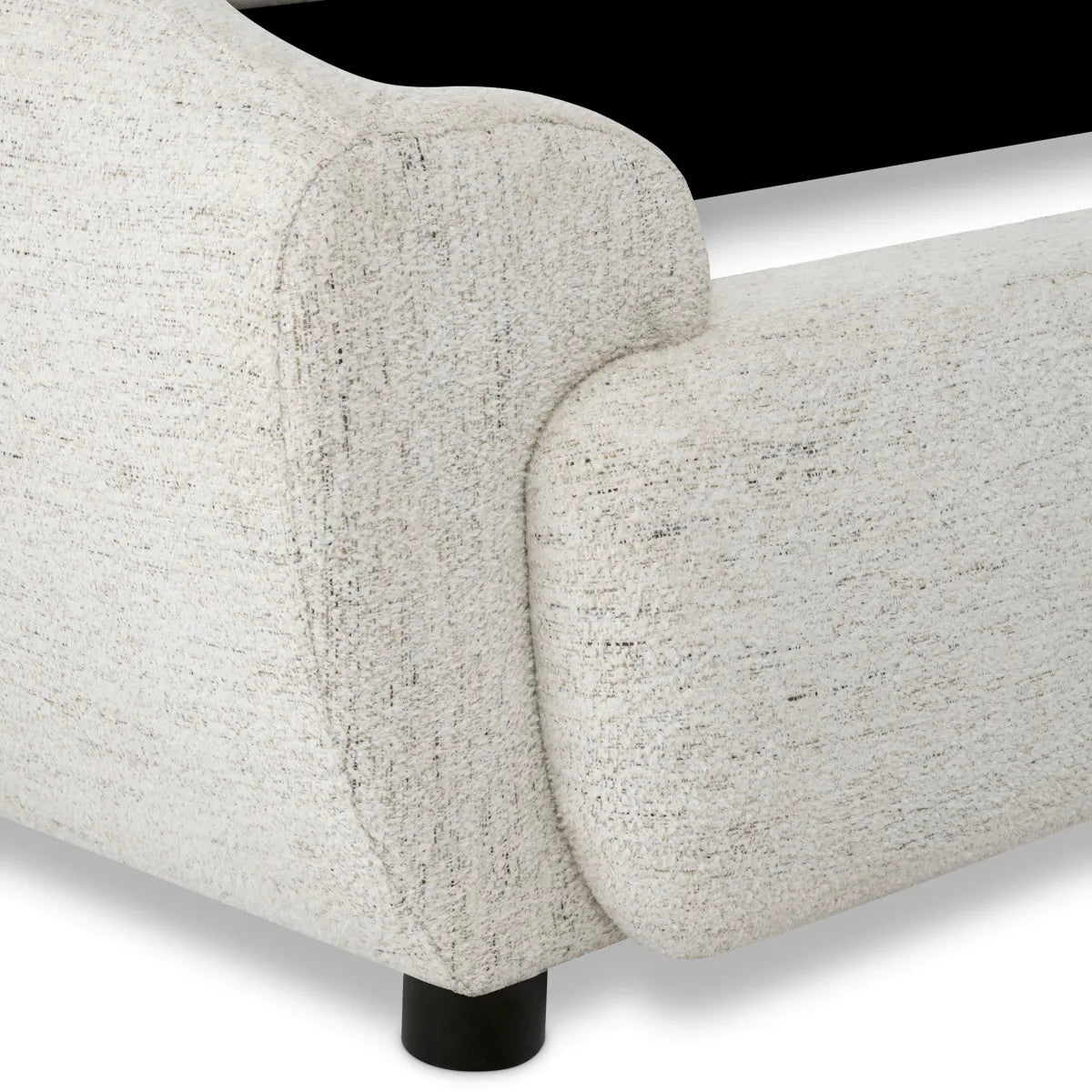 Polsterbett Mellory White Melange
