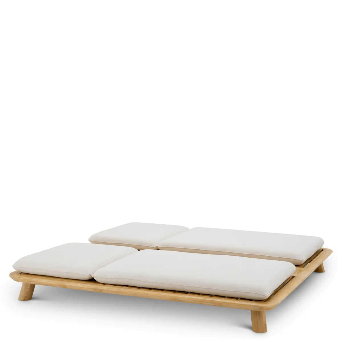 WESTON Teak Wood Garden Lounger