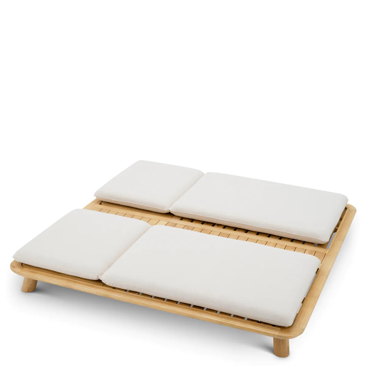 WESTON Teak Wood Garden Lounger